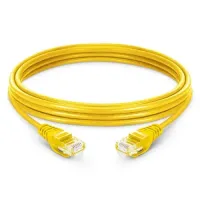 Safenet 34-3551YL 0.5 Meter Cat6 LSZH UTP Patch Cord Yellow